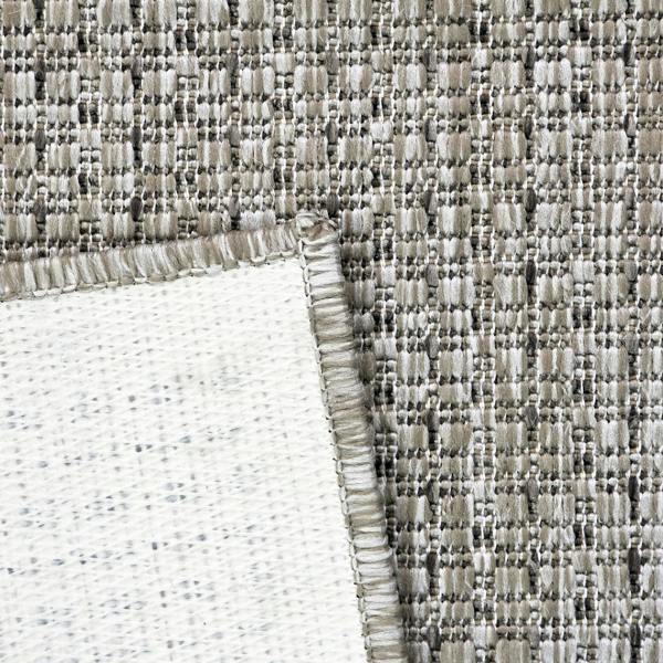 Non-Slip Beige Rug Plain Solid Design Flat Weave Kitchen Dining Room Living Room Area Mat