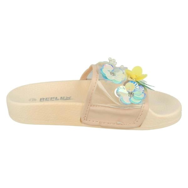 Reflex Girls Reflex Flower Embellishment Sliders