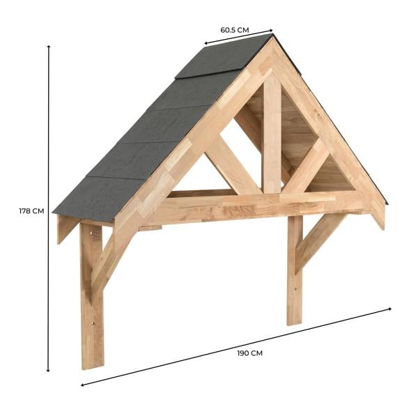 Monstershop Oak Porch Kit - 1400mm