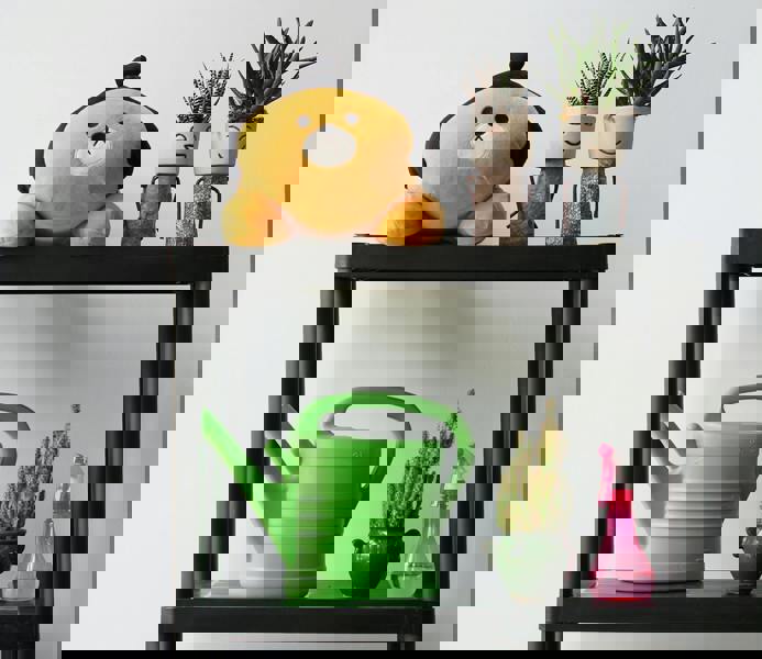 Gr8 Home Black 3 Tier Plastic Shelving Unit Storage Racking Shelves Garage Warehouse Shed