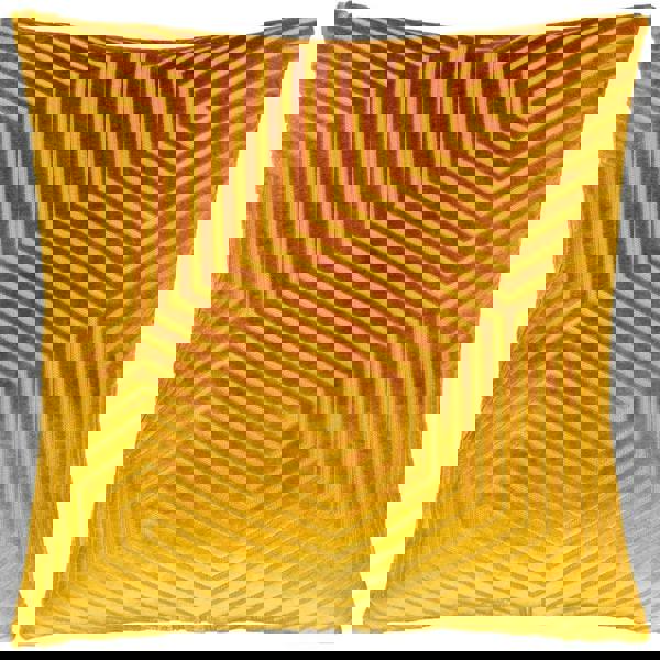 Paoletti Evoke Cut Cushion Cover - Gold