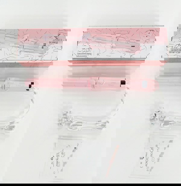 CandyCurl pink rotating hair curler