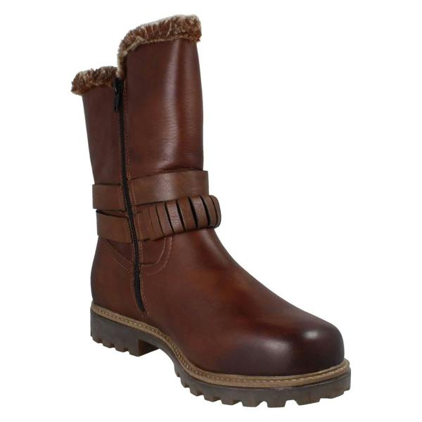 Remonte Ladies Remonte Wool Lined Mid Calf Boots D3C72