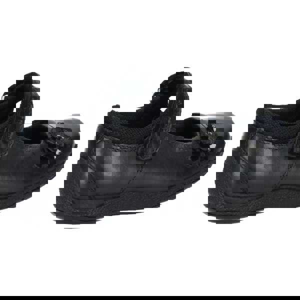 Hush Puppies Jessica Junior Leather Girls's Black Shoes