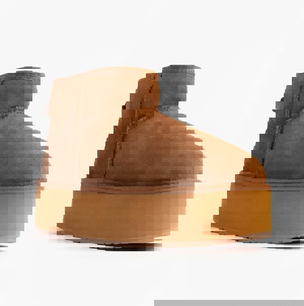 EMU Australia STINGER MICRO FLATFORM Womens Sheepskin Boot Chestnut