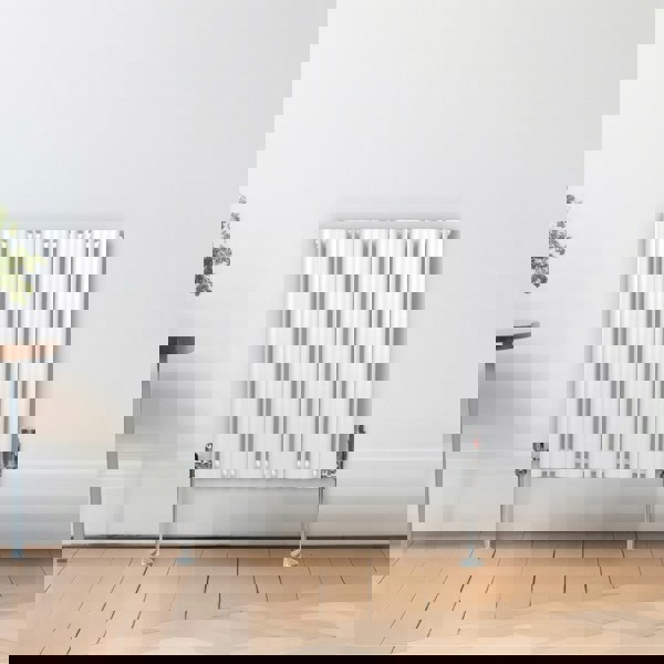 Monstershop Oval Column Radiator – 600mm x 600mm - White