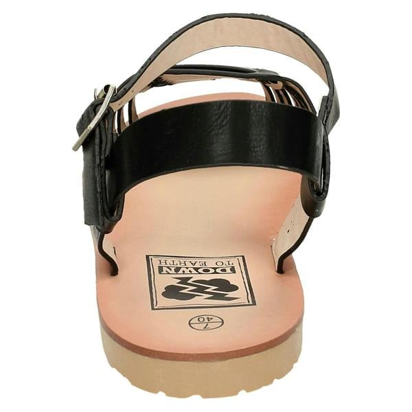 Down to Earth Ladies Casual Down To Earth Strappy Sandals