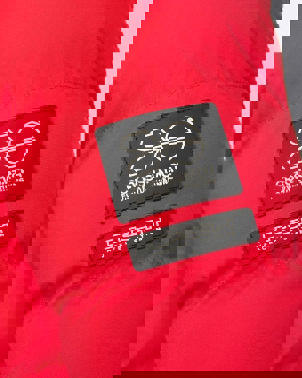 Crosshatch Kampleys Embossed Jacket Red