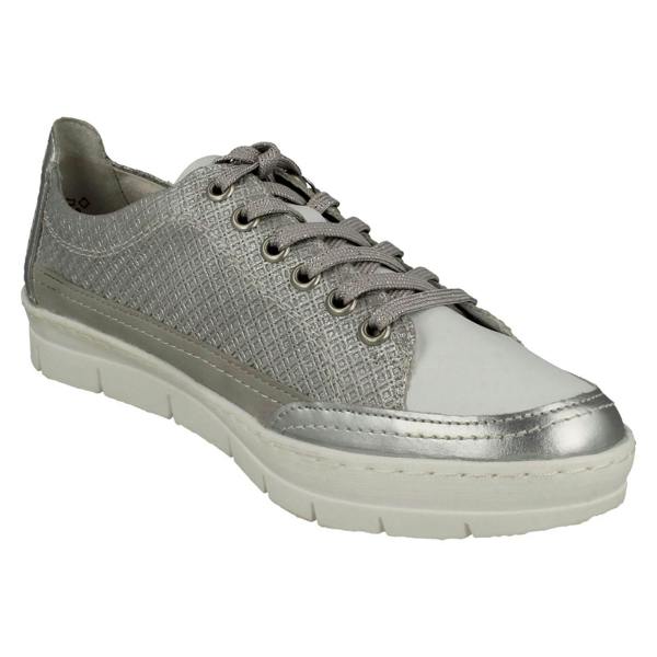 Remonte Ladies Remonte Casual Lace Up/ Zip Fastening Shoes With Removable Insoles D5826