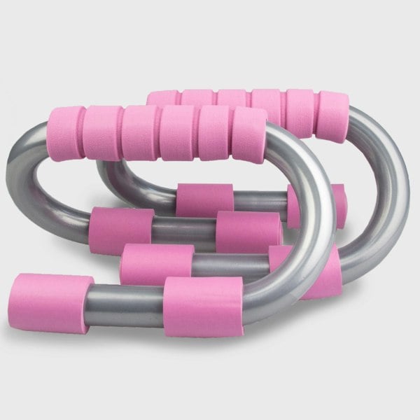 Phoenix Fitness Press Up Push Up Bar Stand - Pink