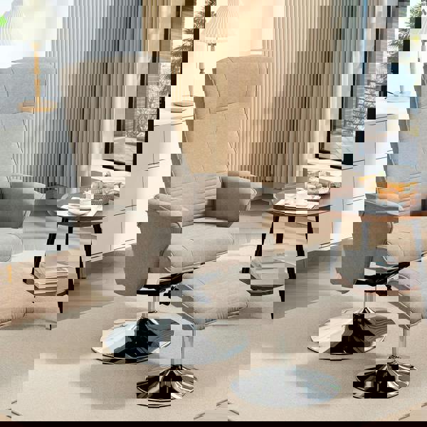 Recliner with Ottoman