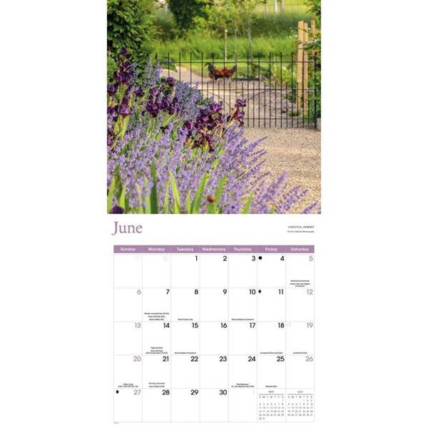 Country Gardens Calendar 2027, Wall Calendars, Month To View, Lifestyle, Gift