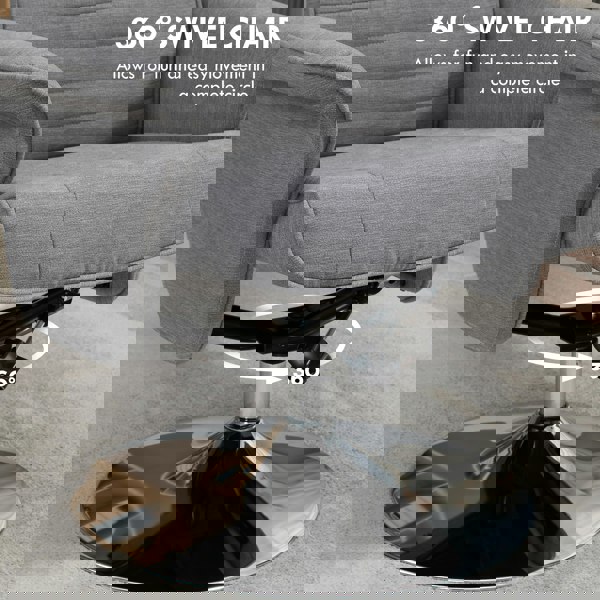 Recliner with Ottoman