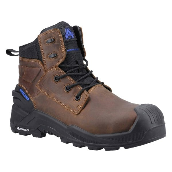 Amblers Safety 980C Crusader Men's Safety Boots in Brown