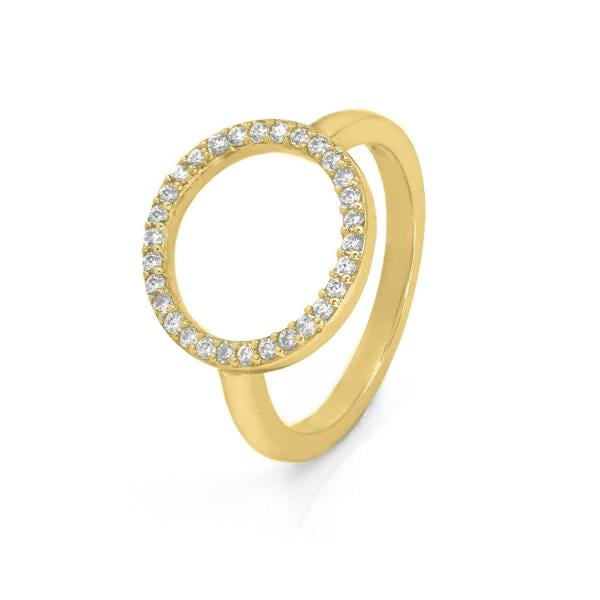 Say It With Circle Of Life Ring - Yellow Gold