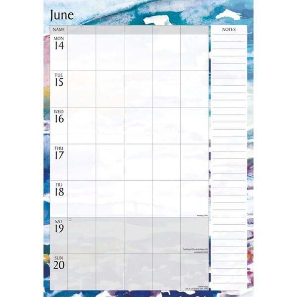 National Trust A3 Family Planner 2027, Family Planners, Week To View, Lifestyle, Gift