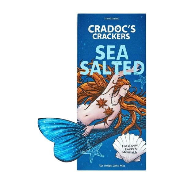 Cradoc's Sea Salted Crackers (80g)
