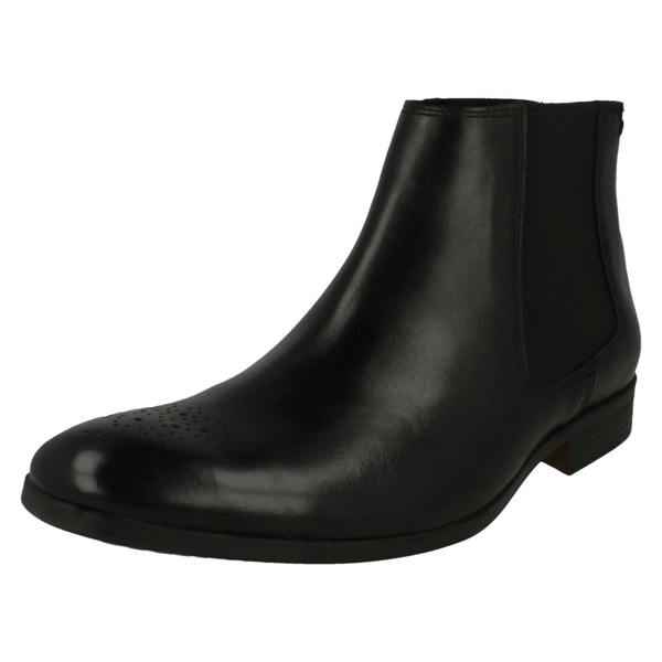 Clarks Mens Clarks Smart Chelsea Boots Gilmore Chelsea