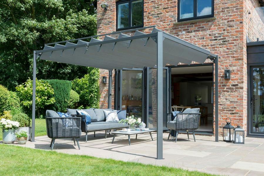 Norfolk Leisure Pandora Leaf Gazebo 3x3.6m