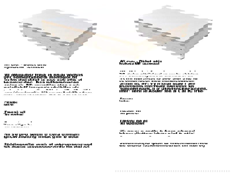 MDF sheet description/specifications