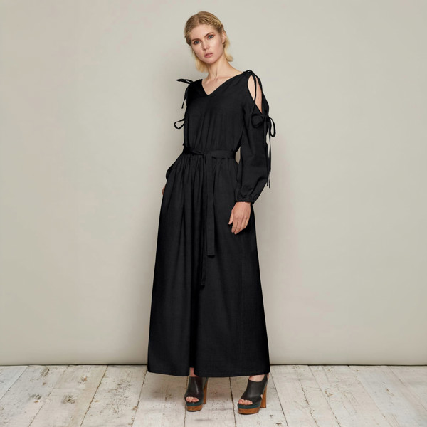 Bo Carter Elisabet Maxi Dress - Black