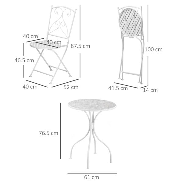 Outdoor Bistro Set
