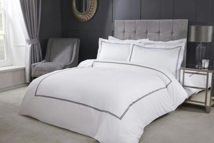 Mayfair Duvet Set Graphite