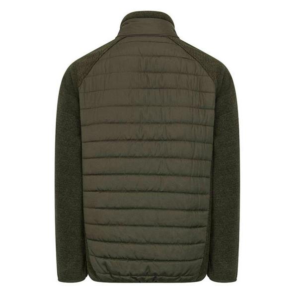 Dark Green mens Hoggs of Fife Melville hybrid jacket