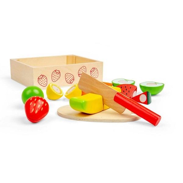 Bigjigs Toys Cutting Fruit Crate