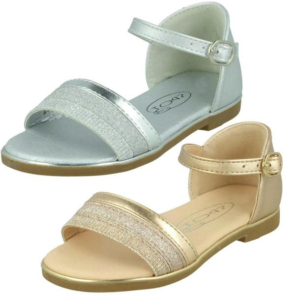 Spot On Girls Spot On Ankle Strap Sandals H0350