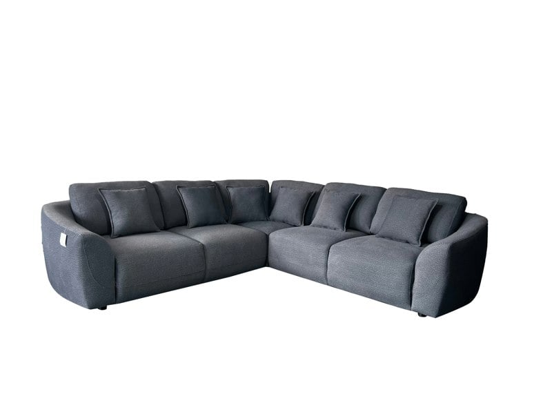 DS Living The Veneto 5 Seater Lounger Sofa in Dark Grey or Cream