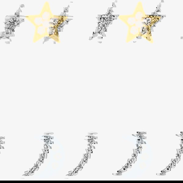 Ted Baker MELANYY Celestial Moon & Star Stud Earring Set TBJ3164-23-02