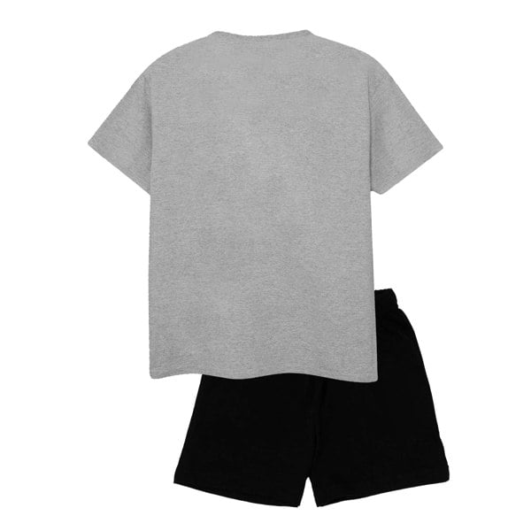 Marvel Boys Superhero Short Pyjama Set - Grey/Black