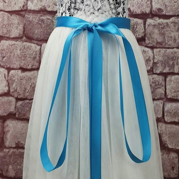 Aqua Blue Sash