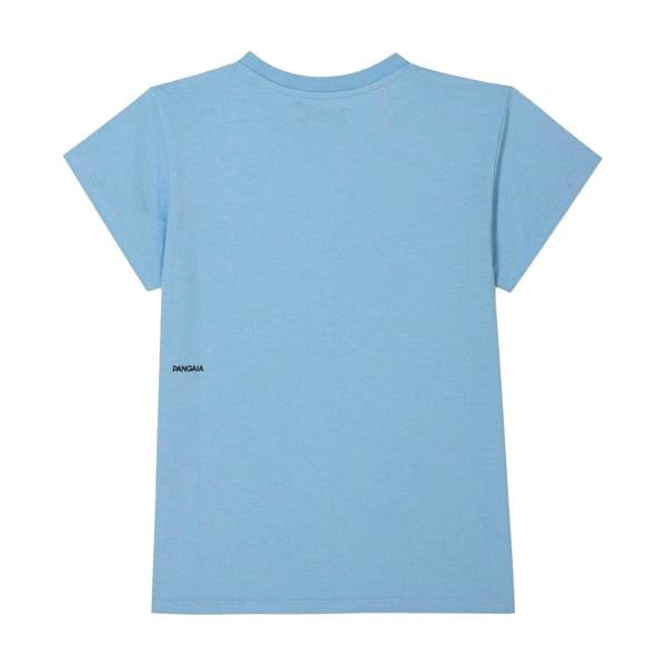 Pangaia Childrens/Kids 365 Cotton T-Shirt - Celestial Blue - 
