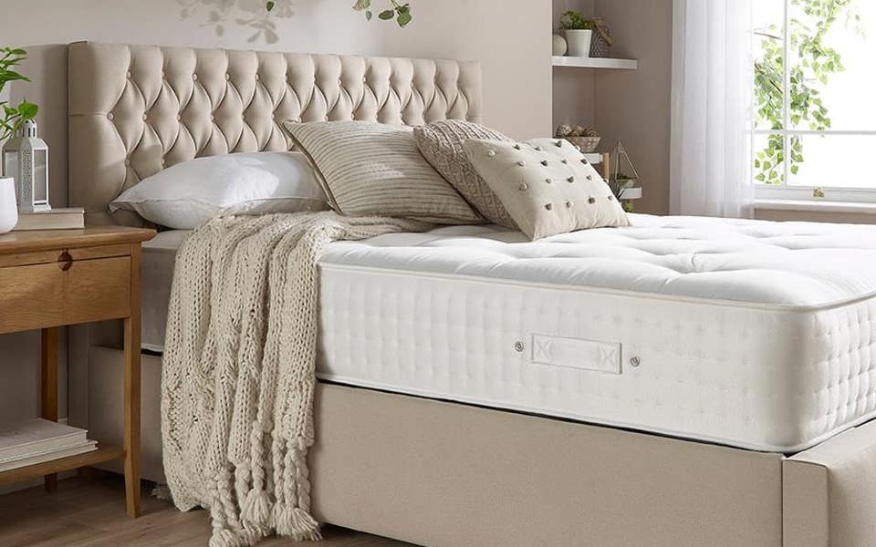Aspire Natural Cashmere and Silk 3000 Pocket Mattress