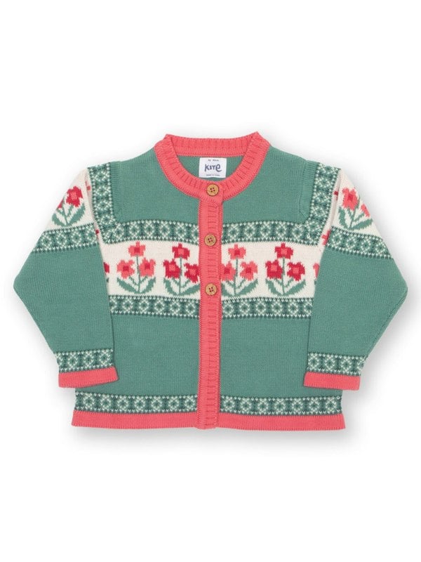 Kite Girls Organic Rosey Posey Cardi