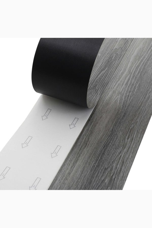 Living and Home 36Pcs Rustic Lifelike Wood Grain Self-adhesive PVC Flooring