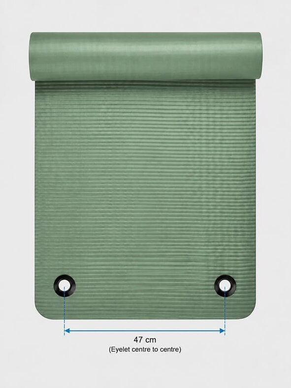 Yoga Studio Fitness Pilates (Eyeletted) Yoga Mat 10mm
