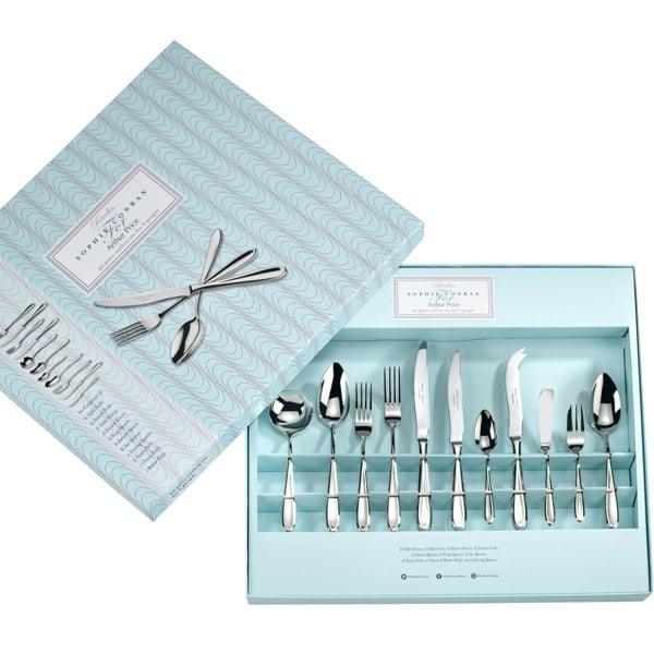 Sophie Conran for Arthur Price Sophie Conran 'Rivelin' Stainless Steel 52 Piece 6 Person Boxed Cutlery Set