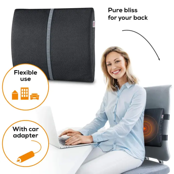 Beurer HK70 Lumbar Heat Pad with Back Rest