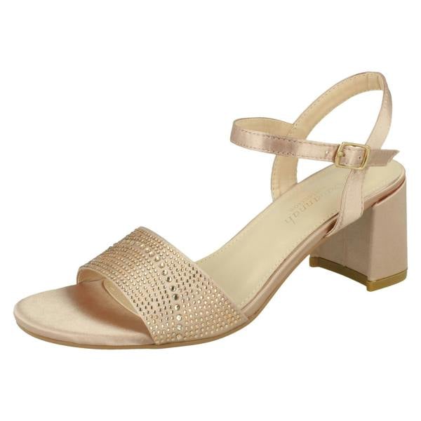 Savannah Ladies Savannah Mid Heel Sandals F12017