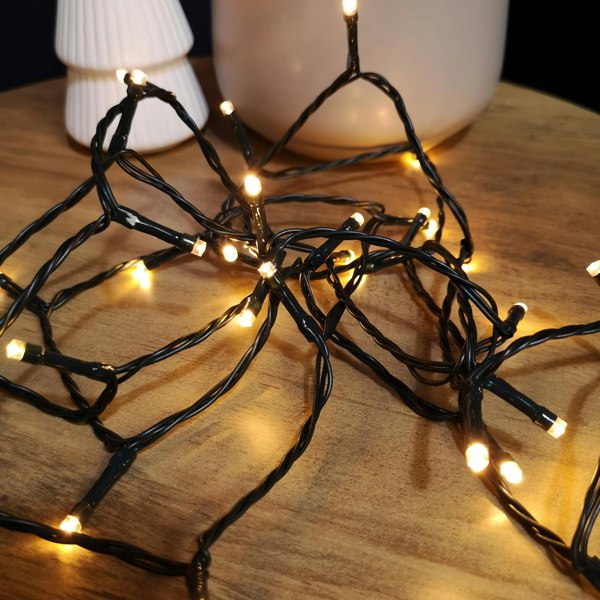 Samuel Alexander 200 LED 16m Supabrights Indoor Outdoor Christmas Lights in Vintage Gold with Timer