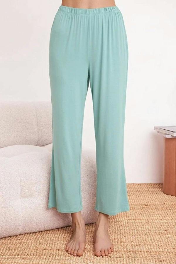 Collar Button-Through Long Sleeve Relaxed Fit Pyjama Set