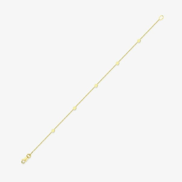T. H. Baker 9ct Yellow Gold Multi Disc Bracelet 111125147263