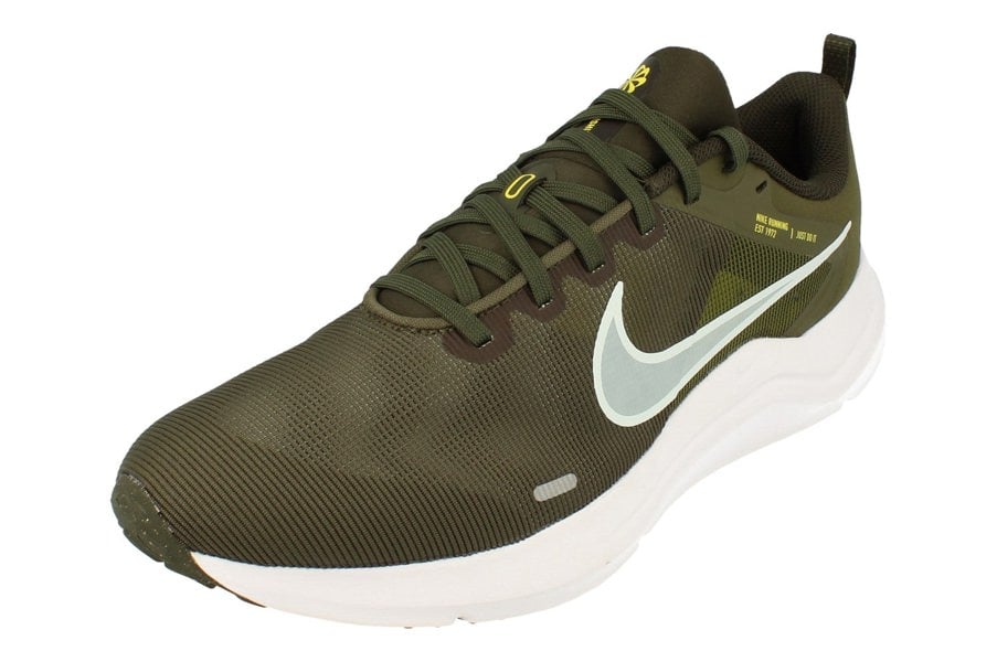 Nike Downshifter 12 Mens Dd9293  300 - Cargo Khaki Glacier Blue 300 - Photo 0
