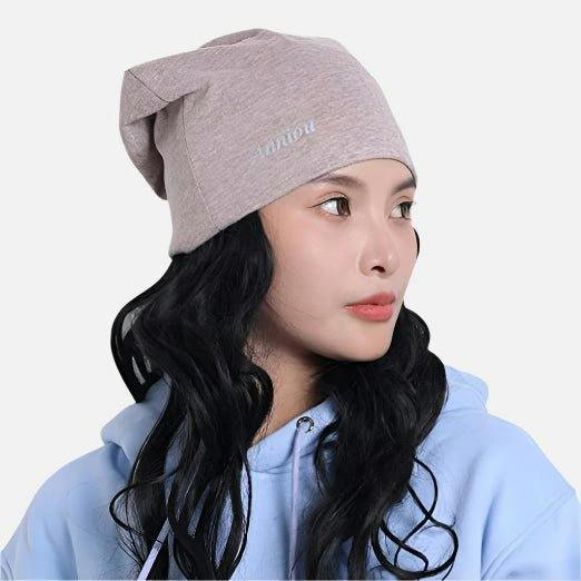 Anniou Soft Slouchy Beanie Hat - Dusty Pink - One Size(56-60cm)
