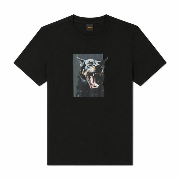 BOSS Dobermann Graphic T-Shirt Black