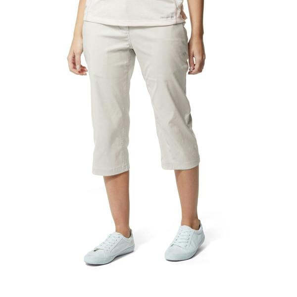 Craghoppers Womens/Ladies Kiwi Pro II Cropped Trousers - Dove Grey - 