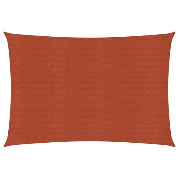 Berkfield Sunshade Sail 160 g/m�__ Terracotta 2.5x4.5 m HDPE